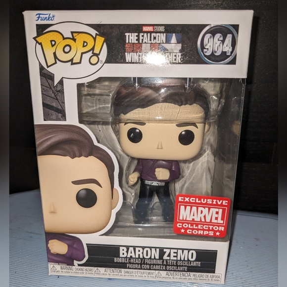 The Falcon and the Winter Soldier Baron Zemo Funko Pop - Picture 1 of 2